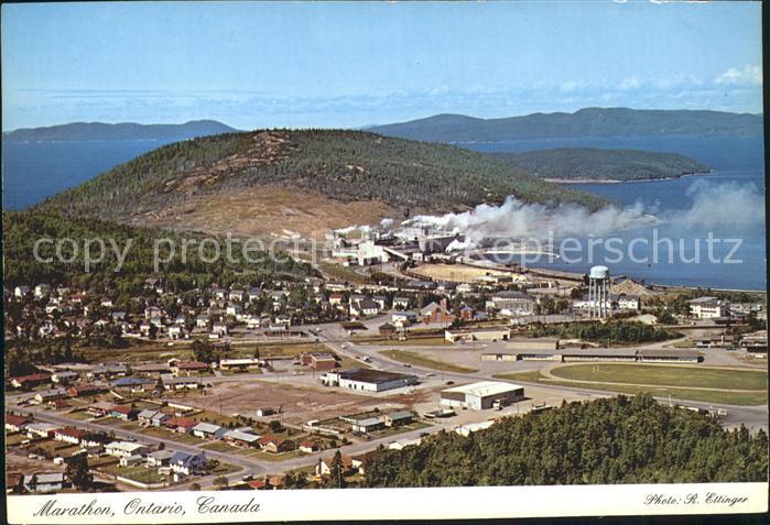 Marathon Ontario Fliegeraufnahme