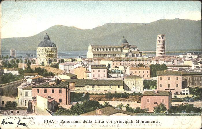 Pisa prinicpali Monumenti