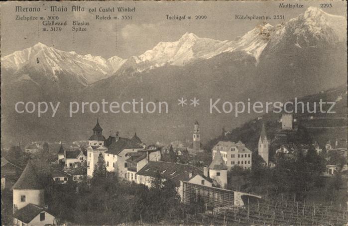 Merano Meran Maia Alta