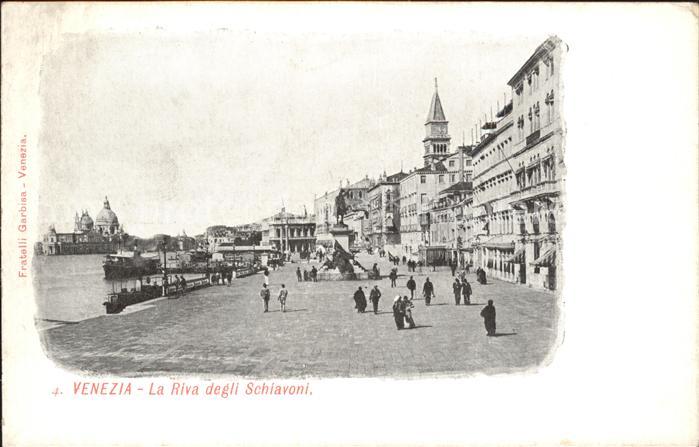 Venezia Venedig Riva degli Schiavoni