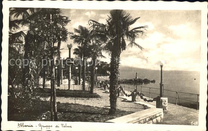 Opatija Abbazia Gruppo di Palme