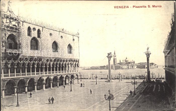 Venezia Venedig Piazzette S. Marco