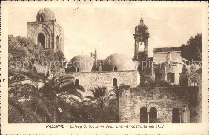 Palermo Sicilia Chiesa S. Giovanni gegli Eremiti
