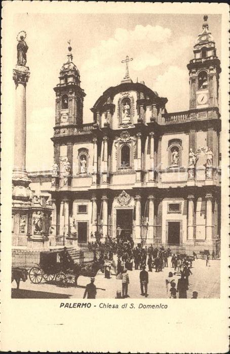 Palermo Sicilia Chiesa di S. Domenico