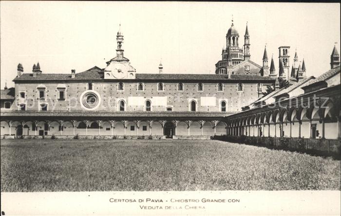 Pavia Certoso Chiostro Grande