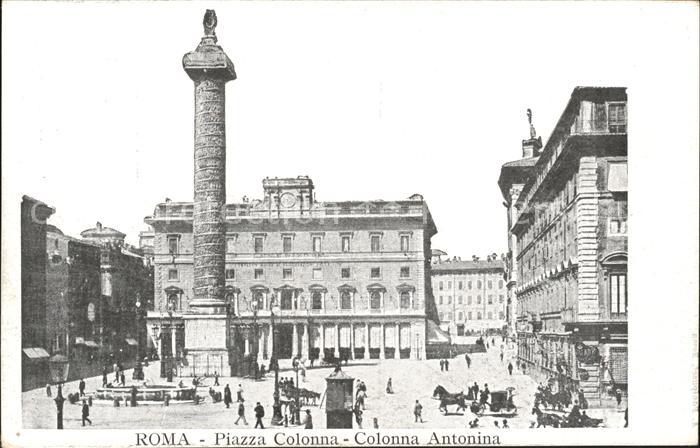 Roma Rom Piazza Colonna Antonina