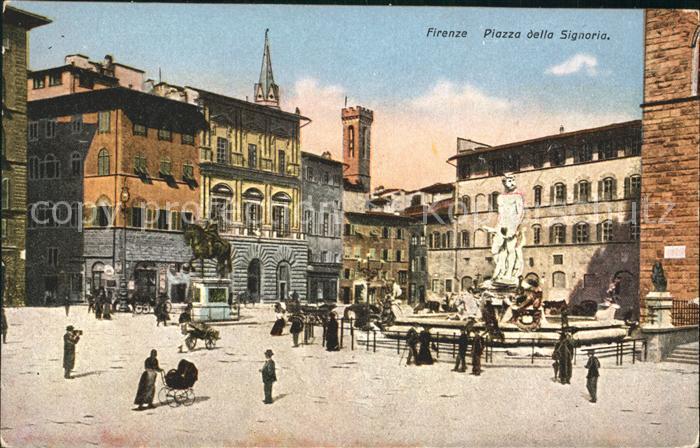 Firenze Florenz Piazza dells Signoria