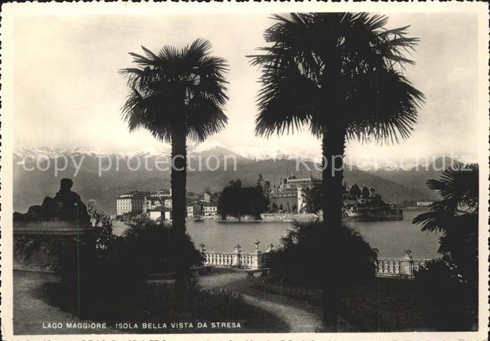 Isola Bella Lago Maggiore Vista da Stresa
