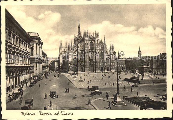 Milano Piazza del Duomo