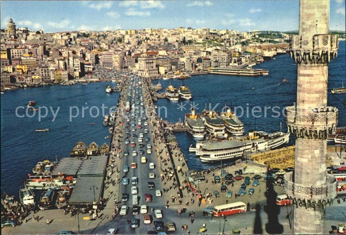 Istanbul Constantinopel Galata Bruecke