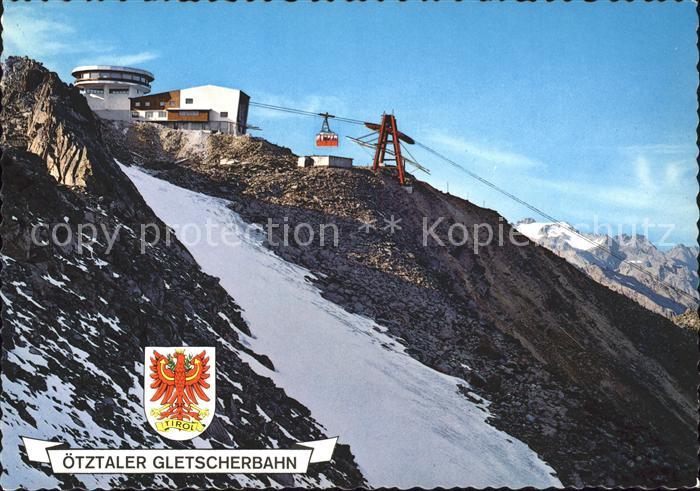 oetztal Tirol Gaislachkogelbahn Gipfelrestaurant