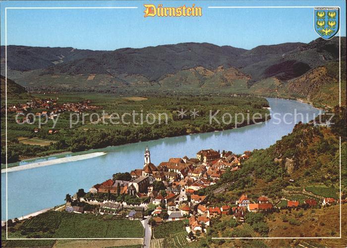 Duernstein Wachau Fliegeraufnahme