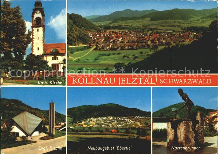 Kollnau Ebertle Narrenbrunnen