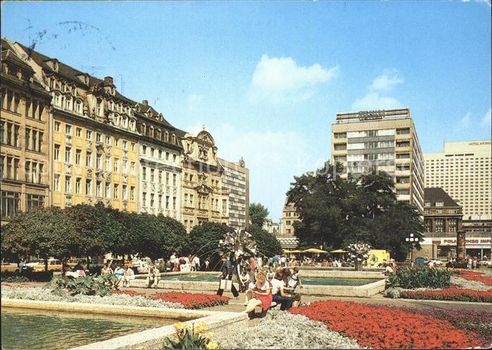 LEIPZIG Sachsen Sachsenplatz
