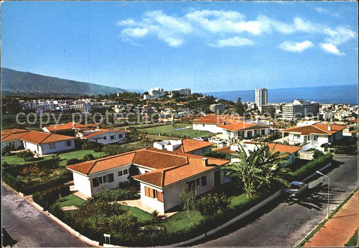 Puerto de la Cruz Fliegeraufnahme La Paz