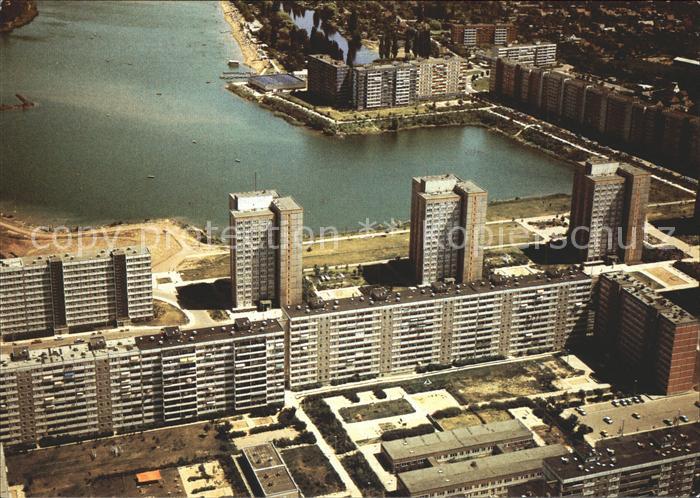 MAGDEBURG  CITY Fliegeraufnahme Neustaedter See Neubauten