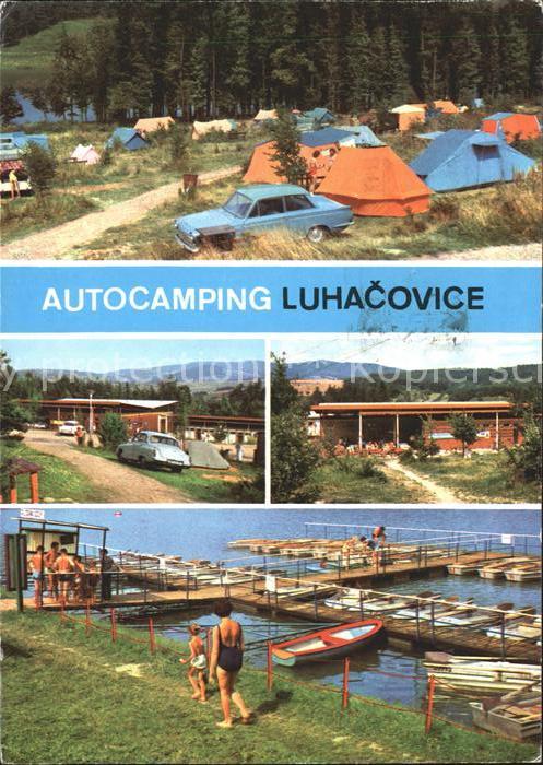 Luhacovice Camping Bootssteg