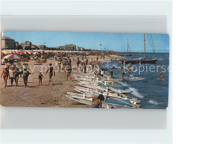 Miramare di Rimini  Strand Boote