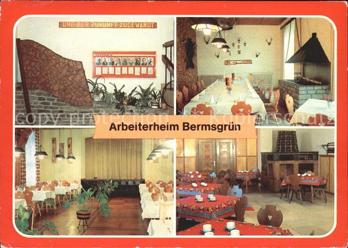 Schwarzenberg Erzgebirge Arbeiterheim Bermsgruen