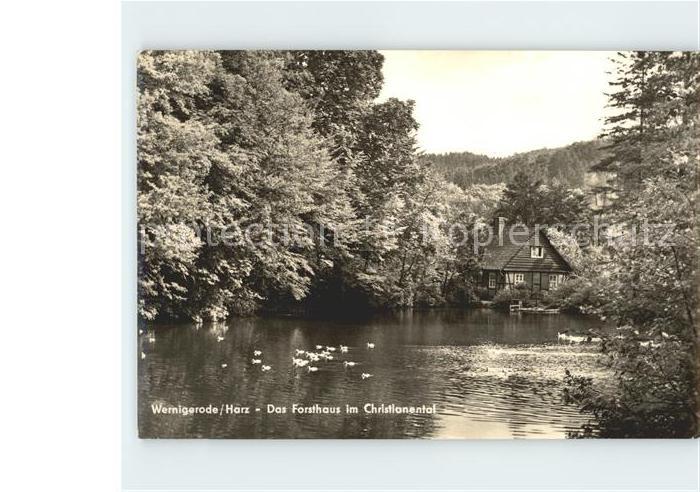 Wernigerode Harz Forsthaus im Christianental