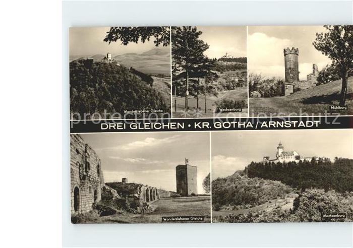 Drei Gleichen Muehlburg Wachsenburg