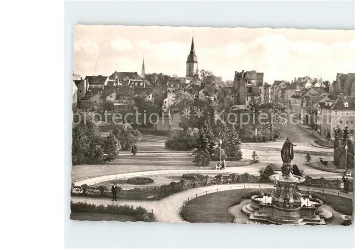 Weimar Thueringen Museumsplatz