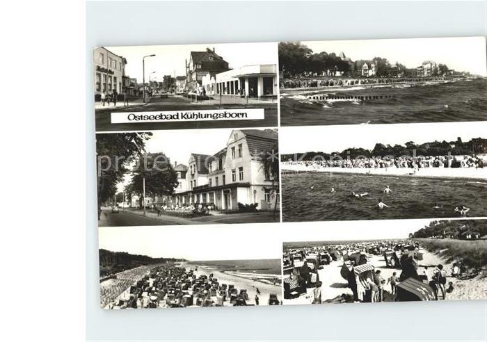 Kuehlungsborn Ostseebad Strand