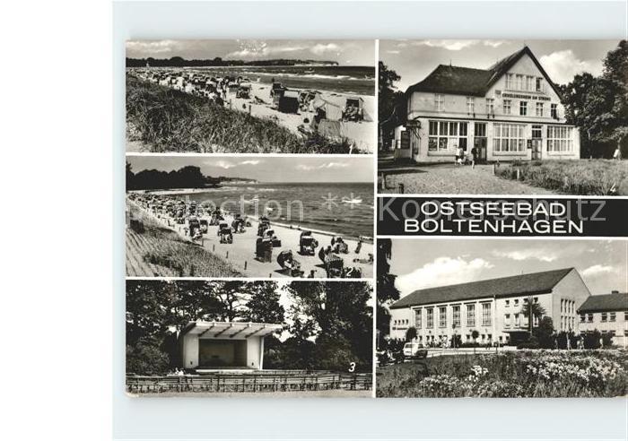 Boltenhagen Ostseebad FDGB Erholungsheim Am Strand Freilichtbuehne