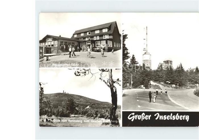 Inselsberg Schmalkalden Berggasthof Stoehr