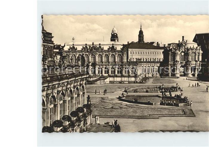 DRESDEN Elbe Zwingerhof