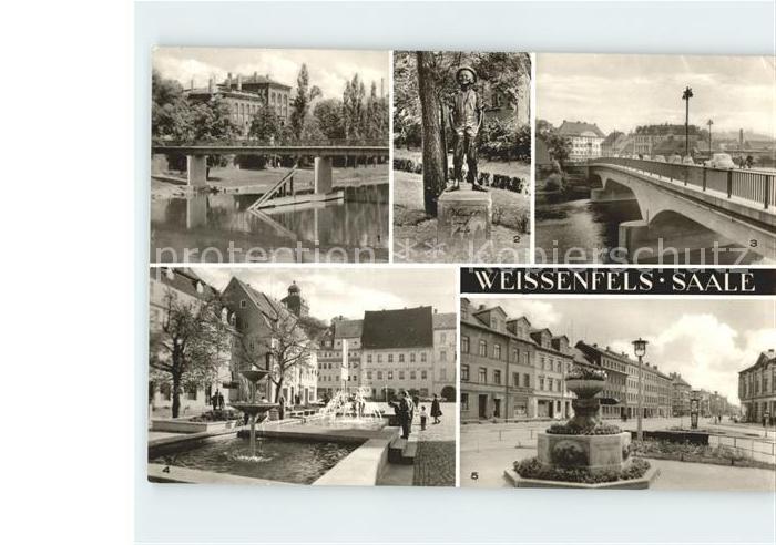 Weissenfels Saale  Denkmal des Schusterjungen