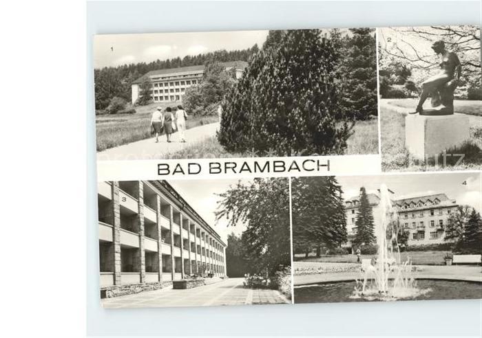 Bad Brambach Nixe im Kurbad Joliot Curie Haus