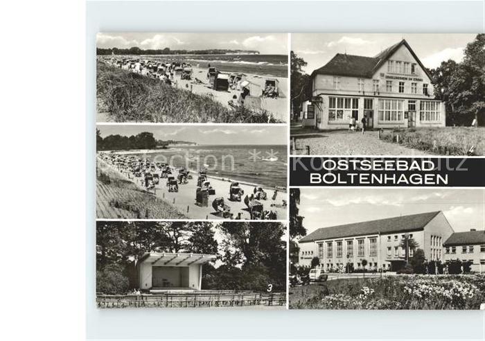 Boltenhagen Ostseebad Strand Freilichtbuehne Erholungsheim Am Strand Fritz Reute
