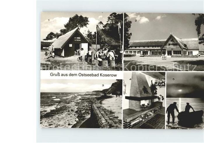Koserow Ostseebad Usedom Damerow Fischenram Strand Streckelbergmauer