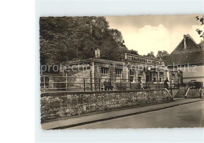 Ruebeland Harz Eingang Baumannshoehle
