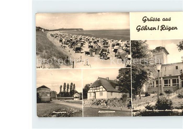 Goehren Ruegen Konzertplatz Heimatmuseum Ernst Thaelmann Heim