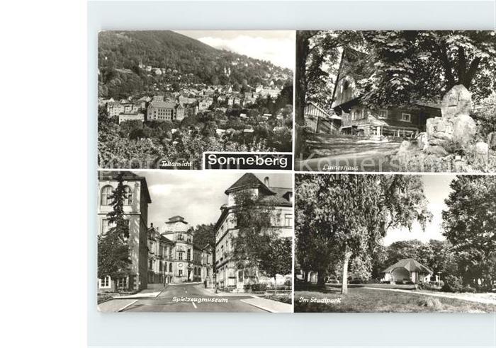 Sonneberg Thueringen Lutherhaus Stadtpark Spielzeugmuseum