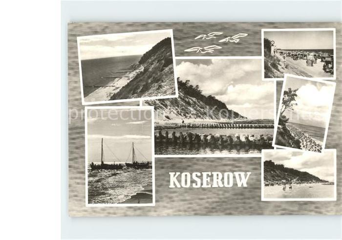 Koserow Ostseebad Usedom Strand Boote