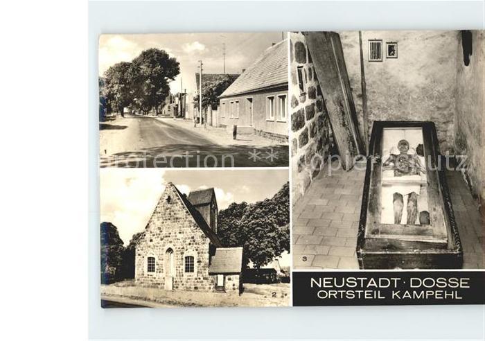 Neustadt Dosse Kmapehl 700jaehrige Wehrkirche nicht verweste Leichnam Ritter von