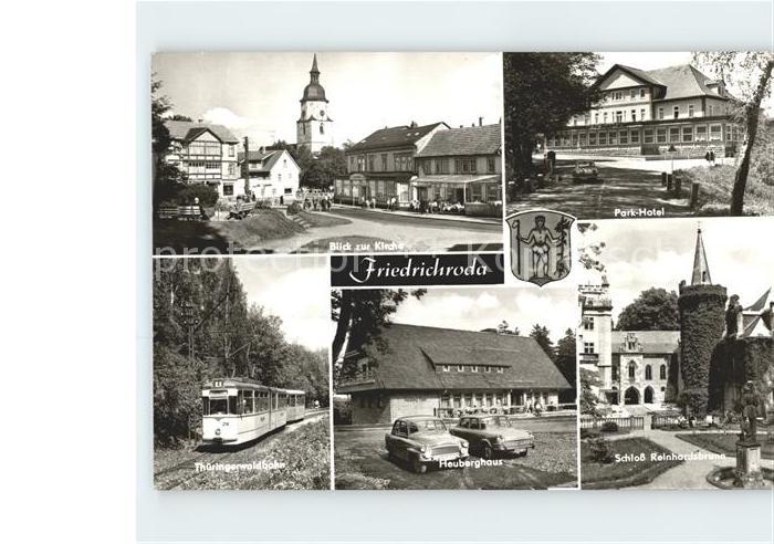 Friedrichroda Park Hotel Schloss Reinhardsbrunn Heuberghaus Thueringerwaldbahn