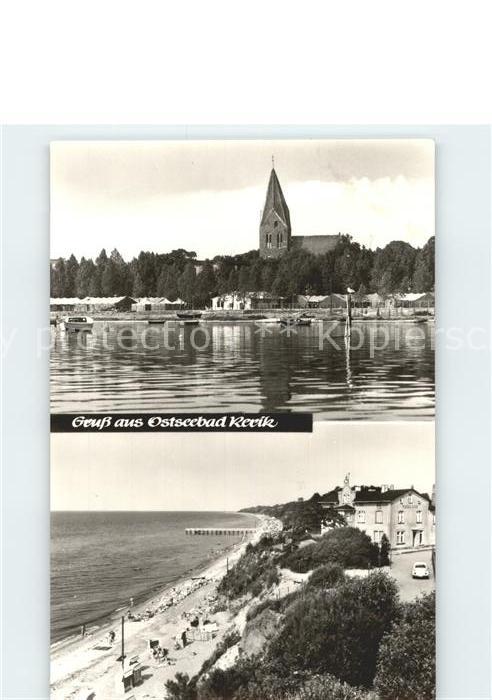 Rerik Ostseebad Kirche Strand Boote