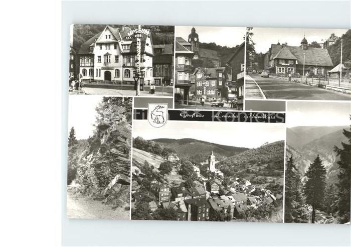 Lauscha Kurhaus Bahnhof Lauschenstein