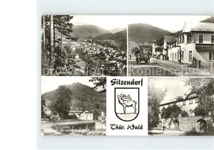 Sitzendorf Thueringen Post Klause Hotel Bergterrasse