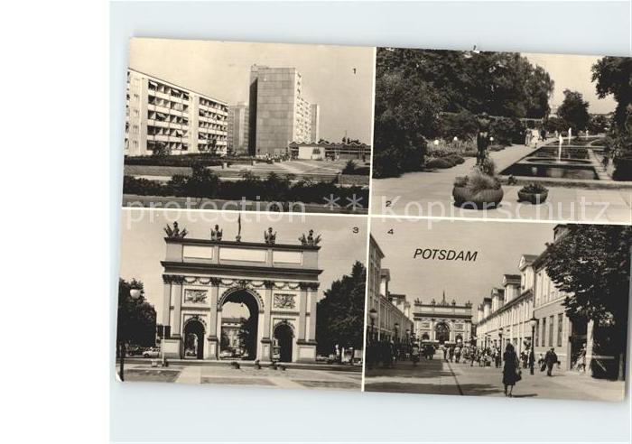 Potsdam Hans Marchwitza Strasse Freundschaftsinsel Brandenburger Tor