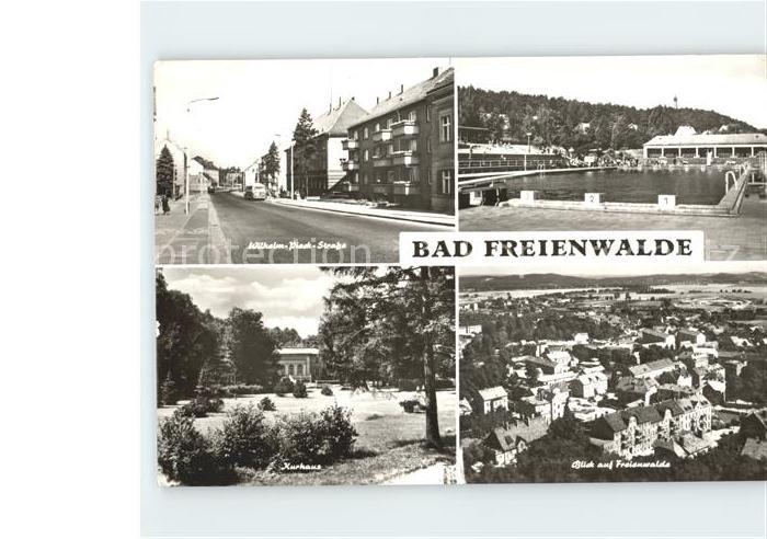 Bad Freienwalde Wilhelm Pieck Strasse Kurhaus