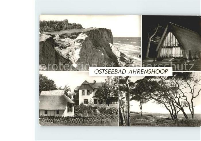 Ahrenshoop Ostseebad Steilkueste Kirche Ahrenshoop Boddenhaus