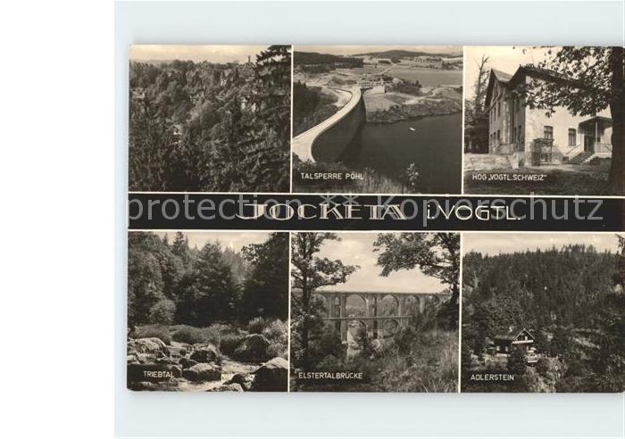 Jocketa Talsperre Poehl HOG Vogtl Schweiz Adlerstein Elstertalbruecke Triebtal
