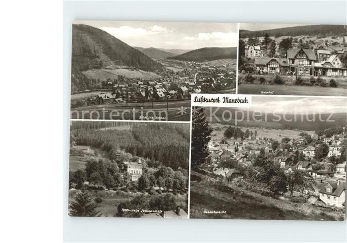 Manebach Ilmtal Bahnhof FDGB Heim Freundschaft