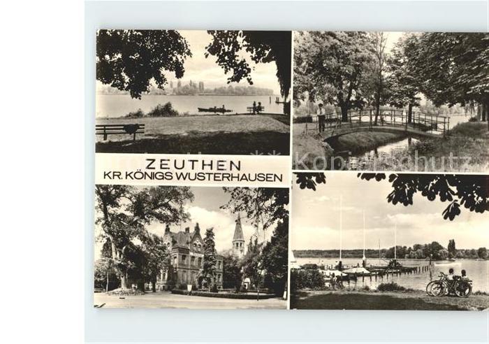 Zeuthen Kr Koenigs Wusterhausen Bruecke Rathaus