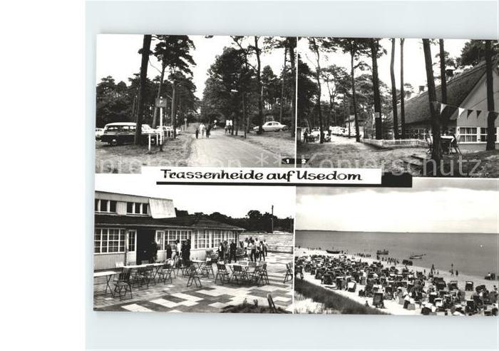 Trassenheide Usedom Weg zum Strand Ferienlager Friedrich Schiller Universitaet J